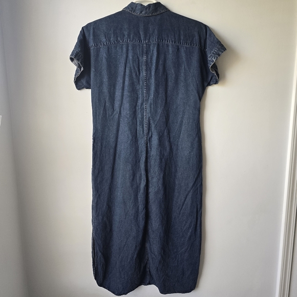 Soft Surroundings Denim Blue Casual Dress M - Picture 4 of 9